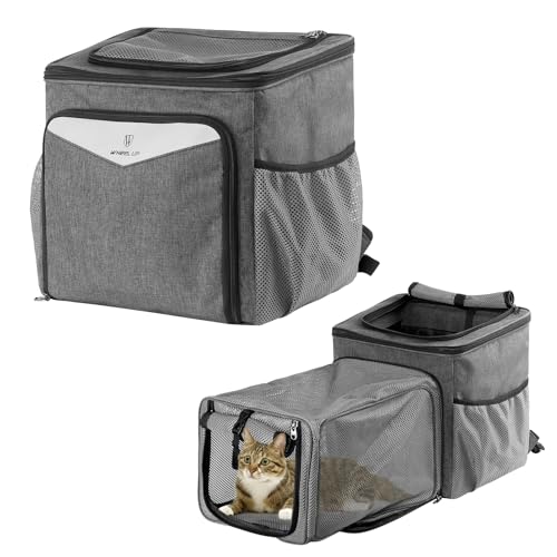 Hundefahrradträger Rucksack erweiterbarer Haustier -Rucksack für Hundekatze Bimbetrieb für Reiseblächen Camping -Wander Tierarztbesuche Hundefahrradträger Rucksack erweiterbarer Haustier -Rucksack für Hundekatze Bimbetrieb für Reiseblächen Camping -Wander Tierarztbesuche von MechKit