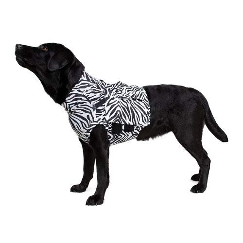 Medical Pet Top Shirt Zebraprint - S von Medical Pet Shirt