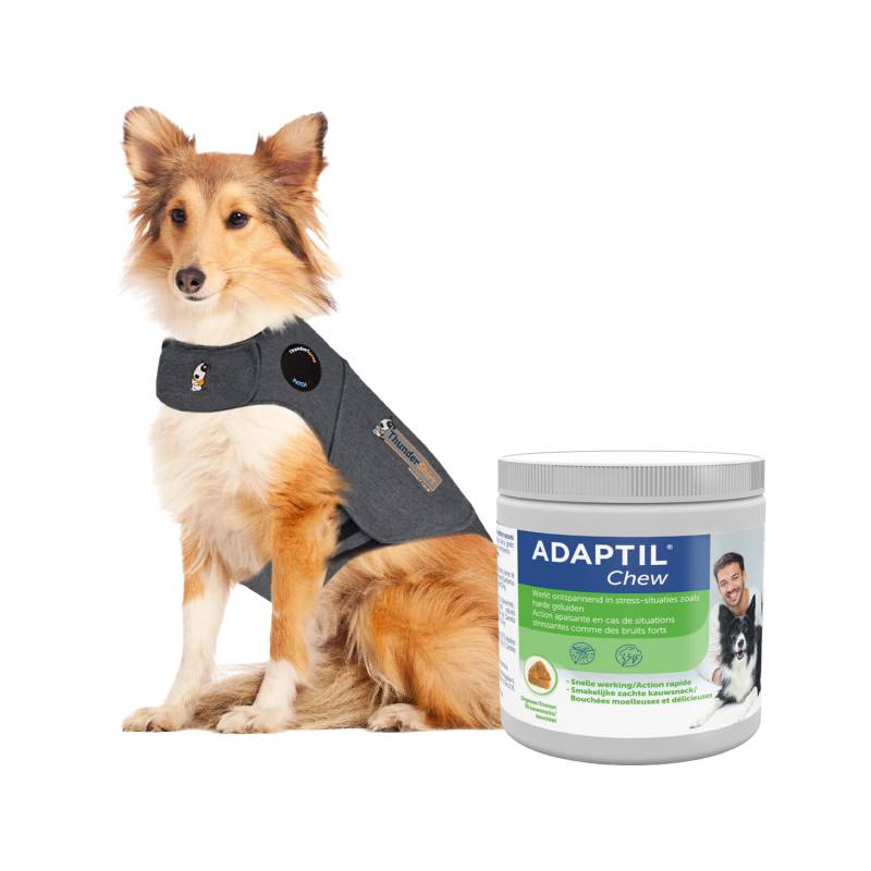 Thundershirt S + Adaptil Calm Zerstäuber von Medpets