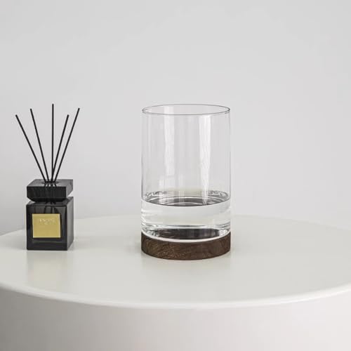 MegLob Aquaponics Fischtank, Glas Betta Fischtank Mit Holzbasis, Aquaponic Pflanzer Und Aquarium Für Betta Fisch, Innengarten -Ökosystem Aquarium, Clear Glass Betta Fischschale,Straight l MegLob Aquaponics Fischtank, Glas Betta Fischtank Mit Holzbasis, Aquaponic Pflanzer Und Aquarium Für Betta Fisch, Innengarten -Ökosystem Aquarium, Clear Glass Betta Fischschale,Straight l von MegLob