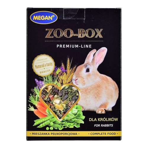 Megan Zoo-Box Premium Line Gemüse-Hasenfutter 420g von Megan