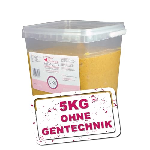 MeinWildvogel Bark-Butter Erdnussbutter Wildvogelfutter 5kg, streichzarte Erdnussbutter, Weichfutter, Fettfutter mit Erdnüssen & Saaten, Ganzjahresfutter für Weichfresser Meisen, Kleiber, Vorratseimer MeinWildvogel Bark-Butter Erdnussbutter Wildvogelfutter 5kg, streichzarte Erdnussbutter, Weichfutter, Fettfutter mit Erdnüssen & Saaten, Ganzjahresfutter für Weichfresser Meisen, Kleiber, Vorratseimer von Mein Wildvogel