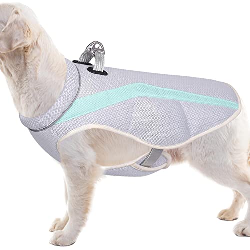 Meindin Kühlweste für Hunde, atmungsaktiv, Sonnenschutz, ärmellos, für Training, Wandern, Outdoor, kleine und mittelgroße Hunde von Meindin