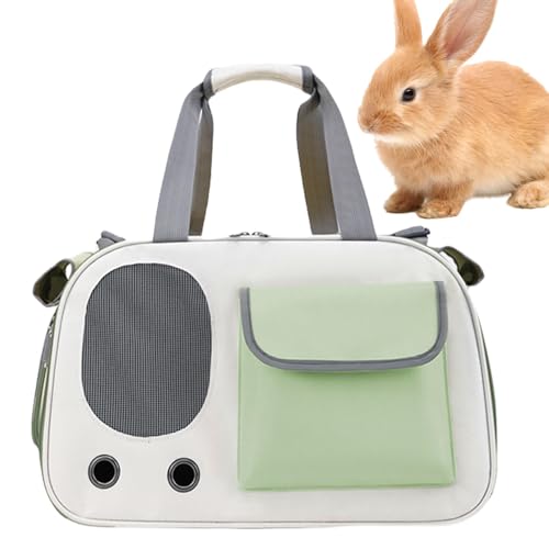 Meindin Tragbare Haustier-Reisetasche, tragbare Katzentasche, transparent, Schutz für Privatsphäre für Katzen und Hunde, mittlere Größe von Meindin