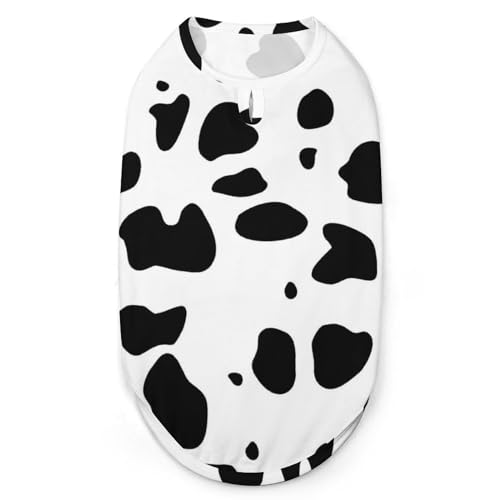 Schwarz-weiße Dalmatiner-Hunde-Shirts, Bedruckte Haustierkleidung, Welpen-Shirts, atmungsaktives Hunde-Outfit, weiches Hunde-Sweatshirt für Hunde und Katzen Schwarz-weiße Dalmatiner-Hunde-Shirts, Bedruckte Haustierkleidung, Welpen-Shirts, atmungsaktives Hunde-Outfit, weiches Hunde-Sweatshirt für Hunde und Katzen von Melbrakin