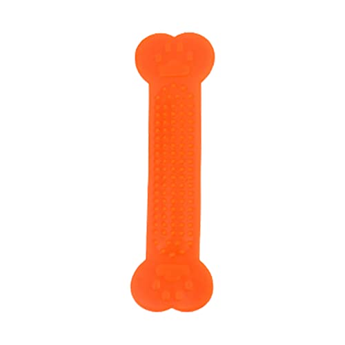 For Large Care Medium Dog Molar Chewing Indestructible Toy Breed Dog Toy Durable Pet Toys Baby Pens for Dogs (Orange, One Size) von Memmyly