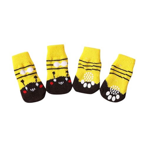 Hot Pavement Dog Socks - Rutschfeste, atmungsaktive und weiche Hundesocken, ultimativer Pfotenschutz drinnen und draußen, verbesserte Traktion auf Hartholzböden, ganzjährige Hundeschuhe von Memmyly