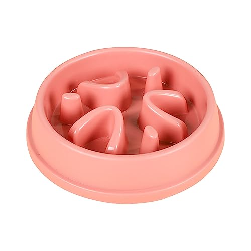 Slow Feed Hundenapf Slow Feed Hund Puzzle Schüssel Welpe Slow Food Hundenapf Interaktive Blähungen Hundefutter Schüssel Geschirr Hundenapf Edelstahl Großes Wasser (C, Einheitsgröße) von Memmyly