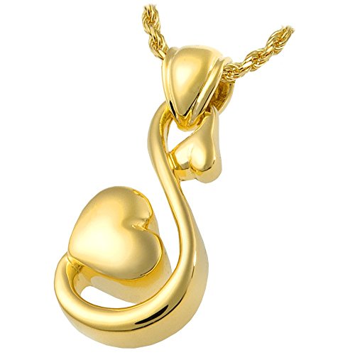 Memorial Gallery MG-3166gp Infinite Love 14 Karat Gold/Sterlingsilber vergoldet von Memorial Gallery