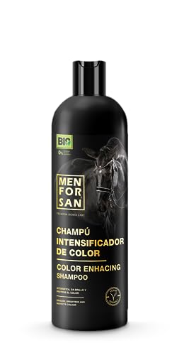 MENFORSAN Haarpflege-Shampoo für Pferde, 1 l, für natürliche Farbe, Bio – Vegan Friendly – 100% natürlich | Premium Horse Care von Menforsan