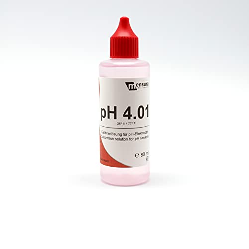 pH Kalibrierlösung 100ml pH4 / pH7 / pH10 Pufferlösung Eichlösung Buffer-Solution (pH 4.00) von Mensura Instruments