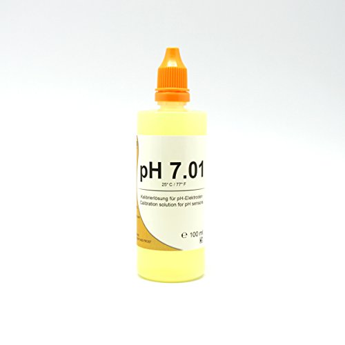 pH Kalibrierlösung 100ml pH4 / pH7 / pH10 Pufferlösung Eichlösung Buffer-Solution (pH 7.00) von Mensura Instruments