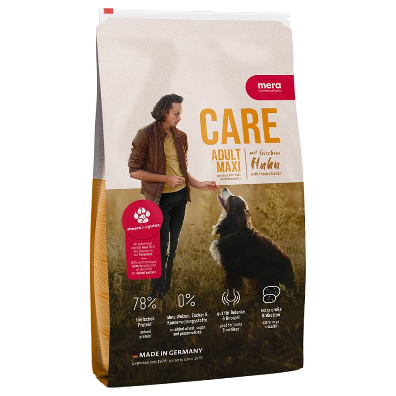 mera Care Adult Maxi Huhn - Sparpaket: 2 x 10 kg von mera