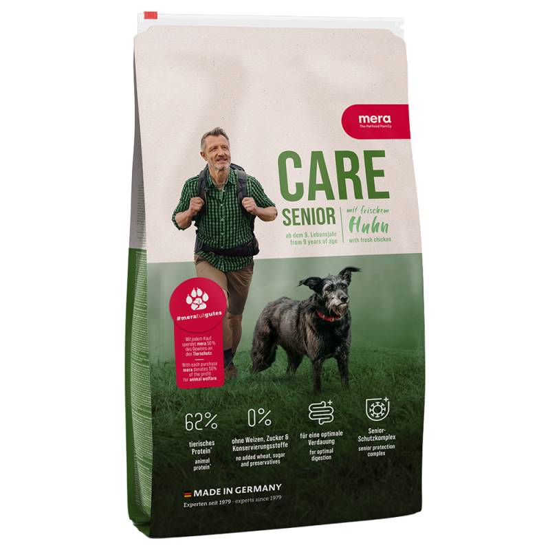 mera Care Senior Huhn - Sparpaket: 2 x 10 kg von mera