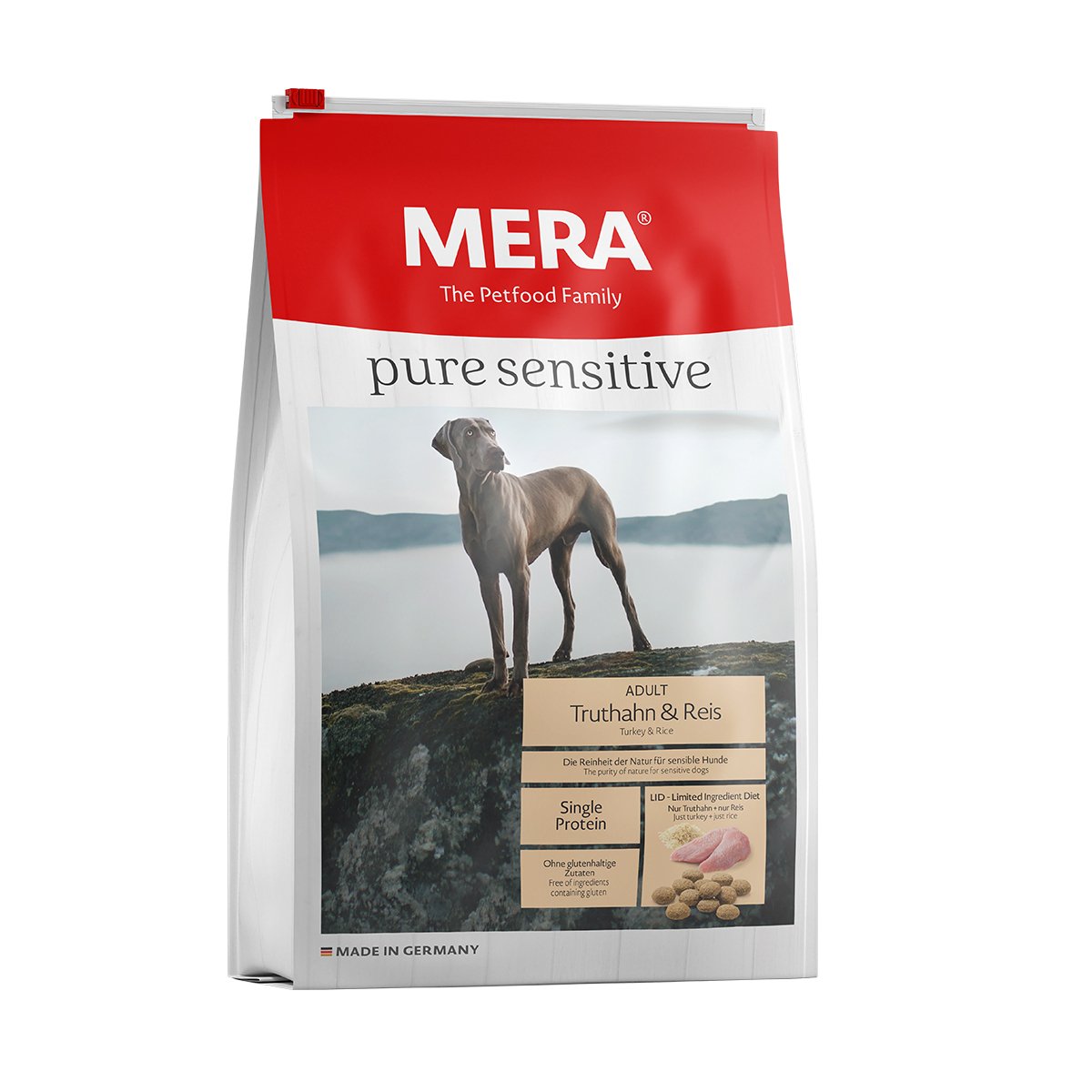 MERA pure sensitive Adult Truthahn und Reis 12,5kg von Mera Dog