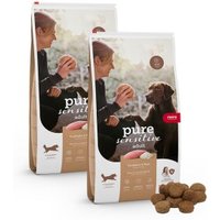 mera pure sensitive Adult Truthahn & Reis 2x12,5 kg von mera