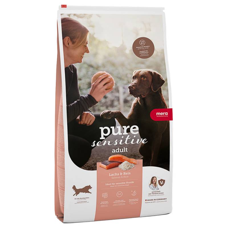 mera pure sensitive Adult Lachs & Reis - 12,5 kg von mera