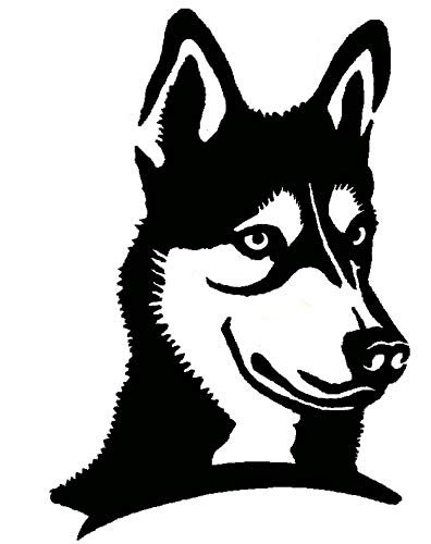 Metall-Design-Westküste Husky Dekoration Skulptur Hund 3 mm Stahl 50 bis 100 cm Schlittenhund ab 69,- € (H=50cm) von Metall-Design-Westküste