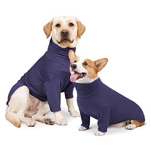 Meyufave Haustierkleidung, atmungsaktive Pullover, Hundekleidung, Hundeanzug, Polyester, lässige Heimkleidung, vielseitig für alle Jahreszeiten, geeignet für mittelgroße und große Hunde (X-Large) von Meyufave