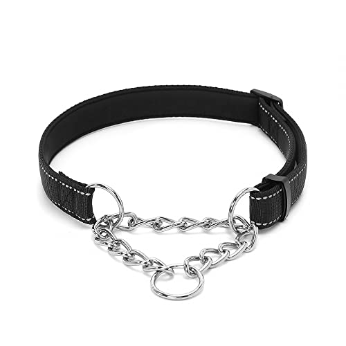 Hundehalsband, Reflektierendes Hund Halsband Verstellbar Hundehalsband für Kleine Mittlere und Große Hunde von MiOYOOW