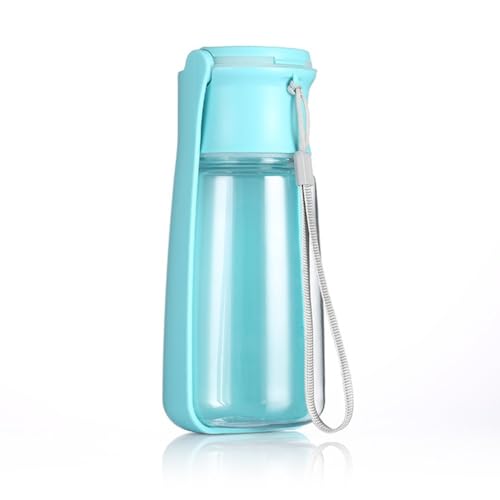 Hundetrinkflasche, Faltbare Hunde Wasserflasche mit Trinkspender für Unterwegs, Reisen, Outdoor, Spazierengehen, BPA-frei für Hunde, Katzen, Haustiere von MiOYOOW