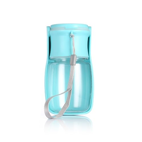 Hundetrinkflasche, Faltbare Hunde Wasserflasche mit Trinkspender für Unterwegs, Reisen, Outdoor, Spazierengehen, BPA-frei für Hunde, Katzen, Haustiere von MiOYOOW