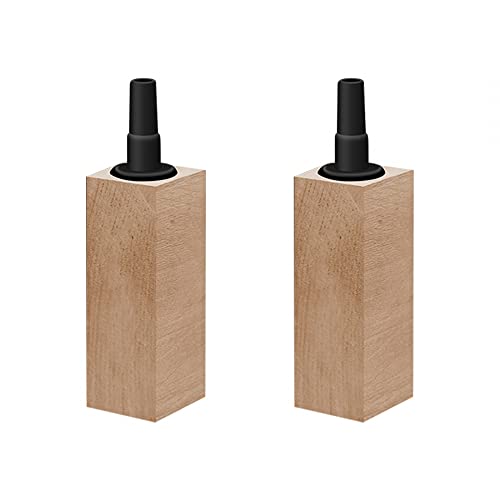 MiOYOOW 2 Stück Luftblasenstein Diffusor Luftstein Diffusor aus Holz Natürlicher hölzerner Luftblasenstein Diffusor Aquarium Zubehör für Aquarien von MiOYOOW