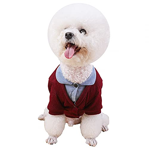 MiOYOOW Hundepullover, Hunde Strickpullover Trendy Warm Kleidung für kleine mittelgroße Hunde von MiOYOOW