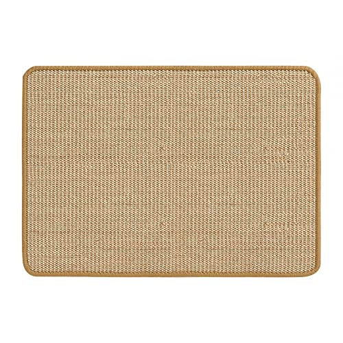 MiOYOOW Kratzmatte für Katzen, 59,9 x 39,9 cm, Sisal-Kratzmatten, horizontales Pad, schützt Teppiche, Sofas für Katzen, Kätzchen von MiOYOOW