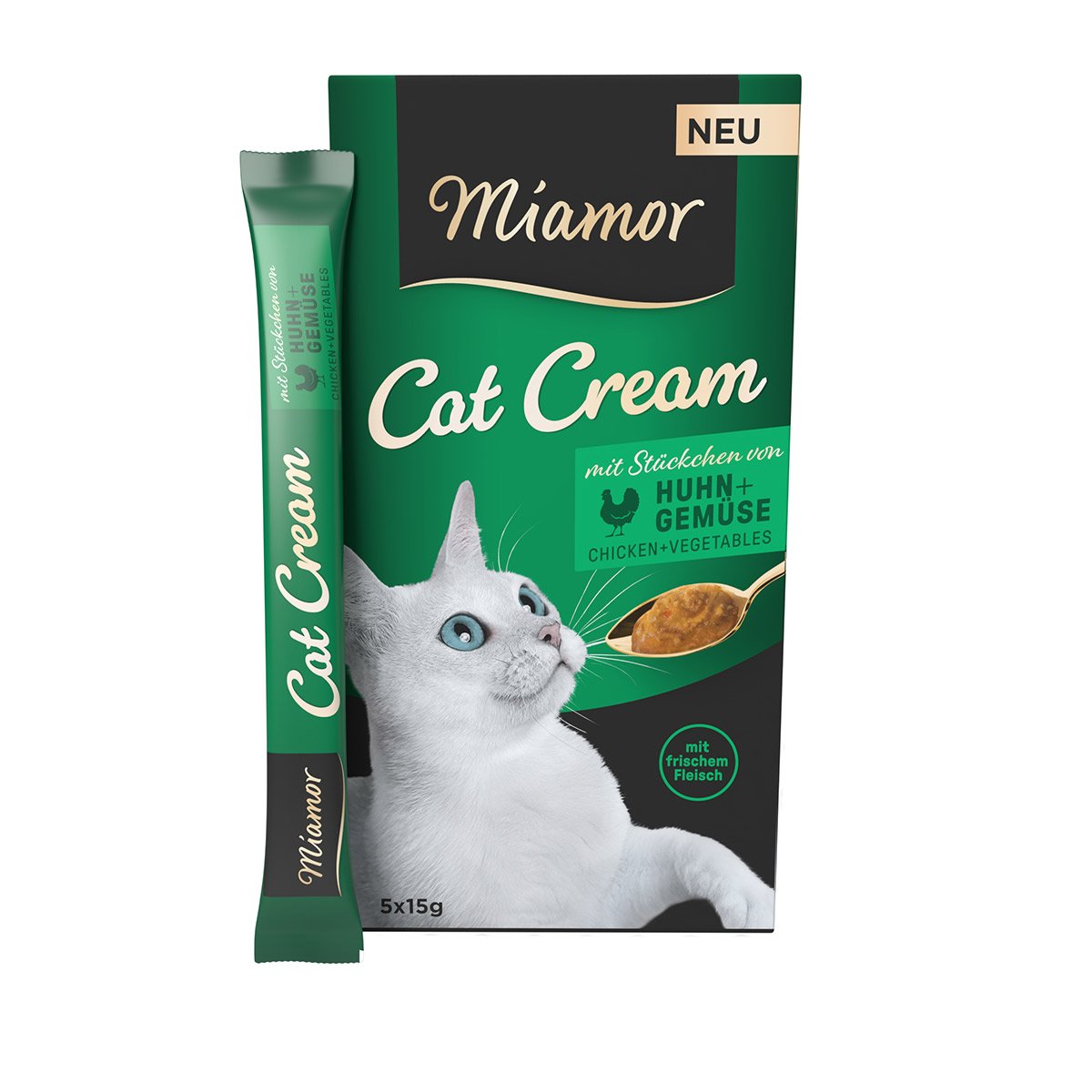 Miamor Cat Cream Huhn + Gemüse 20x15g von Miamor