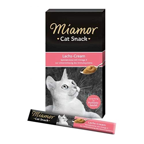 Miamor Cat Cream Lachs, 90 g - 11 stück von Miamor