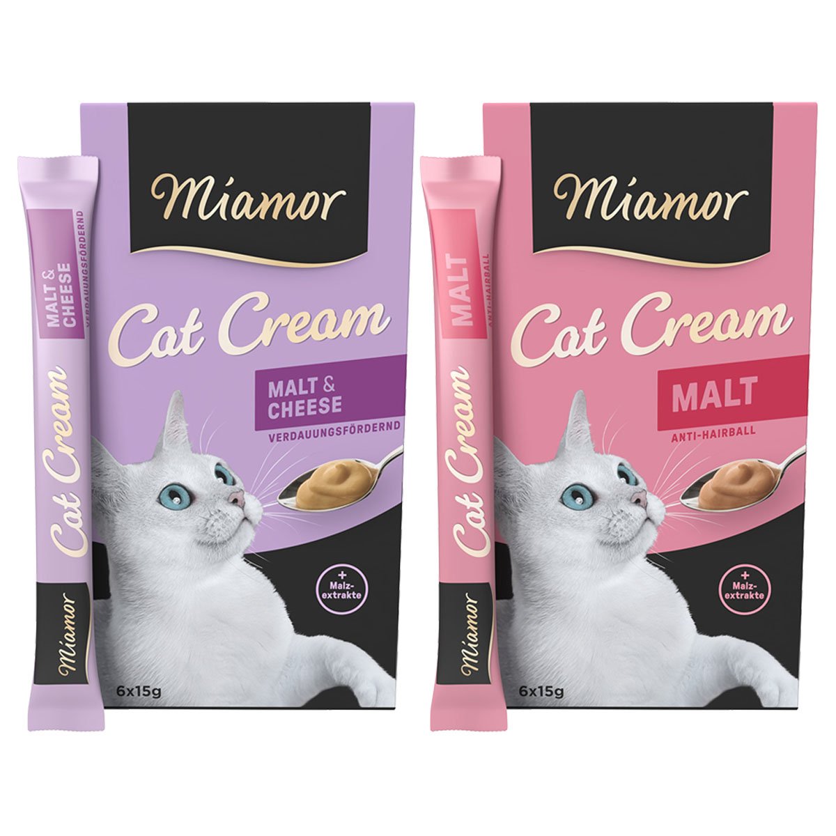 Miamor Cat Cream Mixpaket 2x6x15g von Miamor