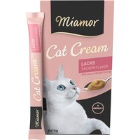 Miamor Cat Snack Lachs-Cream - 66 x 15 g von Miamor
