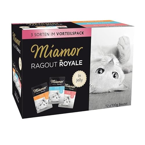 Miamor FB Ragout Royale Multibox in Jelly 12 x 100 g (Menge: 4 je Bestelleinheit) von Miamor