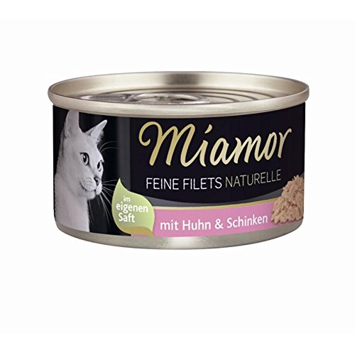 Miamor FF Naturelle 80g Huhn & Schinken - Sie erhalten 24 Packung/en; Packungsinhalt 80 g von Miamor