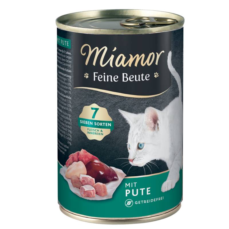 Miamor Feine Beute 12 x 400 g - Pute von Miamor