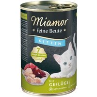 Miamor Feine Beute Kitten Geflügel 24x400 g von Miamor