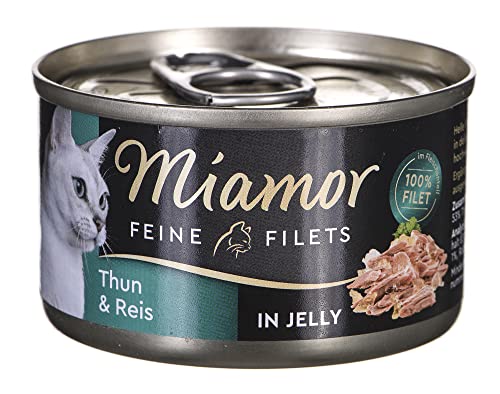 Miamor Feine Filets Dose, Heller Thun+Reis von Miamor