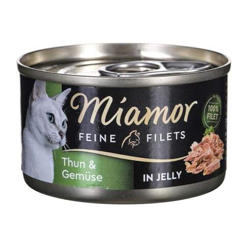 Miamor Feine Filets Heller Thunfisch & Gemüse 100g von Miamor