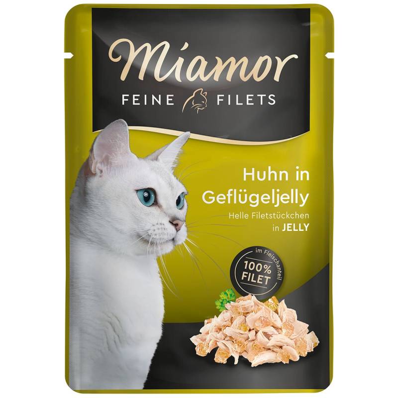 Miamor Feine Filets Huhn in Geflügeljelly 48x100g von Miamor