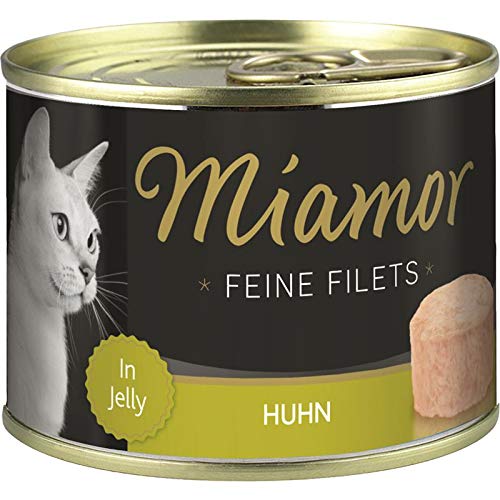 Miamor Feine Filets Huhn in Jelly | 12x 185g Katzenfutter nass von Miamor