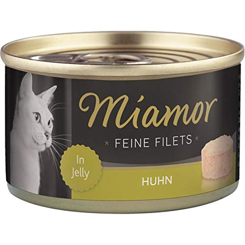 Miamor Feine Filets Huhn in Jelly | 24x 100g Katzenfutter von Miamor