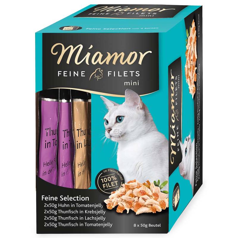 Miamor Feine Filets Mini Multibox Feine Selection 8x50g von Miamor