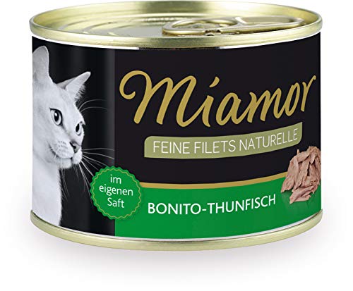 Miamor Feine Filets Naturell Bonito-Thunfisch 12x156g von Miamor