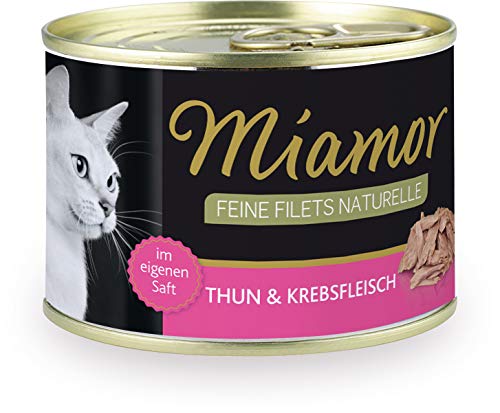 Miamor Feine Filets Naturell Thun & Krebsfleisch 12x156g von Miamor