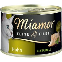 Miamor Feine Filets Naturelle 24 x 156 g - Mix (4 Sorten gemischt) von Miamor