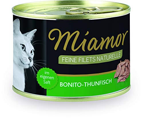 Miamor Feine Filets Naturelle Dose, Bonito-Thunfisch von Miamor