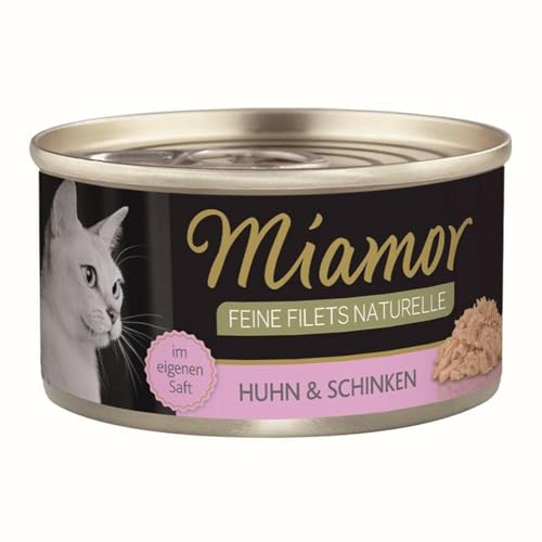 Miamor Feine Filets Naturelle Dose, Huhn+Schinken von Miamor