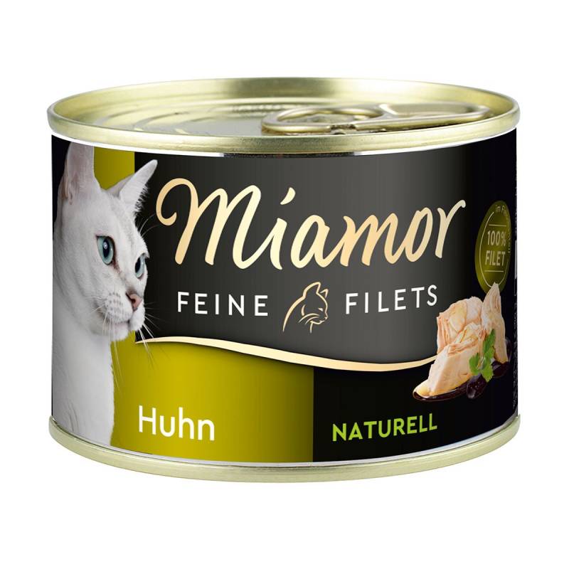 Miamor Feine Filets Naturell Huhn 12x156g von Miamor