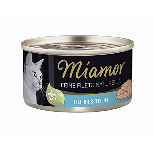 Miamor | Feine Filets Naturelle Huhn pur | 24 x 80 g von Miamor